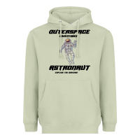 Matcha Outer Space Adventurer Astronaut Heavyweight Hoodie - Bettercallsaul