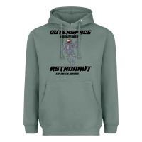 Sage Outer Space Adventurer Astronaut Heavyweight Hoodie - Bettercallsaul