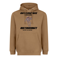 Toasted Coconut Outer Space Adventurer Astronaut Heavyweight Hoodie - Bettercallsaul