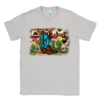Moon Dust cactus boot background Classic Tee - AdoDesignShop