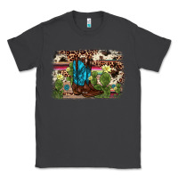 Smoke cactus boot background Classic Tee - AdoDesignShop