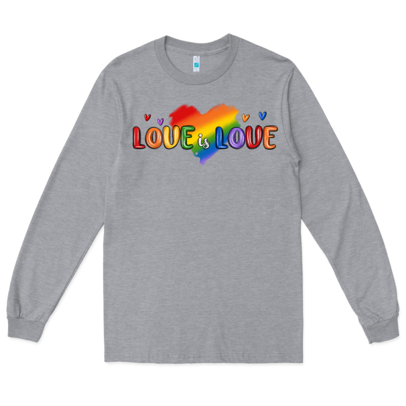 Love Is Love Lgbtq Long Sleeve Tee by MaliasSmallBusiness | Teevron