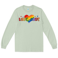 Matcha love is love lgbtq Long Sleeve Tee - MaliasSmallBusiness