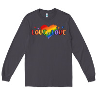 Smoke love is love lgbtq Long Sleeve Tee - MaliasSmallBusiness