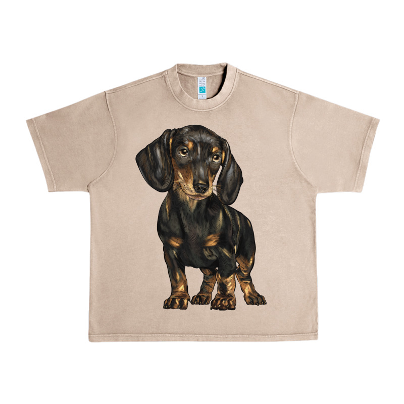 Dachshund Urban Heavy Tee by BarkalooDesign | Teevron
