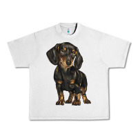 Lunar Rock dachshund Urban Heavy Tee - BarkalooDesign