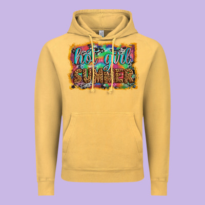 Hot Girl Summer Vintage Hoodie Designed By Artiststas