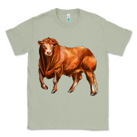 Matcha red angus bull Classic Tee - LillyAllenDesigns