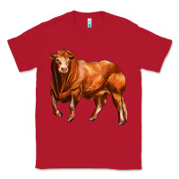 Red red angus bull Classic Tee - LillyAllenDesigns