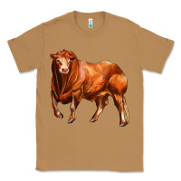 Toasted Coconut red angus bull Classic Tee - LillyAllenDesigns
