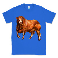 True Royal red angus bull Classic Tee - LillyAllenDesigns