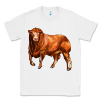 White red angus bull Classic Tee - LillyAllenDesigns