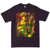 Plum steppin'  into juneteenth Premium Tee - HRA Design Shop