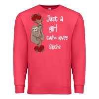 Cardinal just a girl who loves sloths Premium Sweatshirt - Bettercallsaul