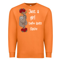 Carrot just a girl who loves sloths Premium Sweatshirt - Bettercallsaul