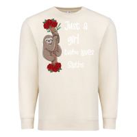 Sandshell just a girl who loves sloths Premium Sweatshirt - Bettercallsaul