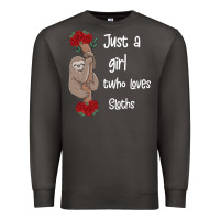 Smoke just a girl who loves sloths Premium Sweatshirt - Bettercallsaul