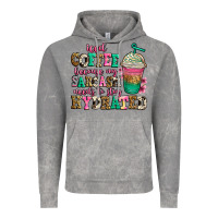 Iced Coffee Because My Sarcasm Needs To Stay Hydra Vintage Hoodie | Teevron