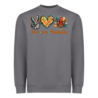Storm peace love thanksgiving Heavyweight Sweatshirt - BarkalooDesign
