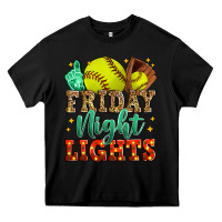 Black friday night lights softball Heavy Core Tee - Zillion Design Studio