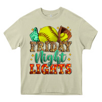 Mossy friday night lights softball Heavy Core Tee - Zillion Design Studio