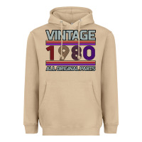 Mushroom Vintage 1980 Birthday Heavyweight Hoodie - Bettercallsaul