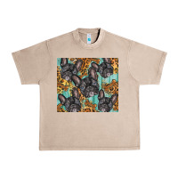 French Oak french bulldog Urban Heavy Tee - BarkalooDesign