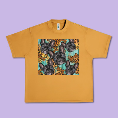 French Bulldog Urban Heavy Tee Designed By Barkaloodesign