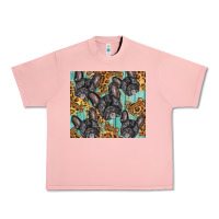 Salmon french bulldog Urban Heavy Tee - BarkalooDesign