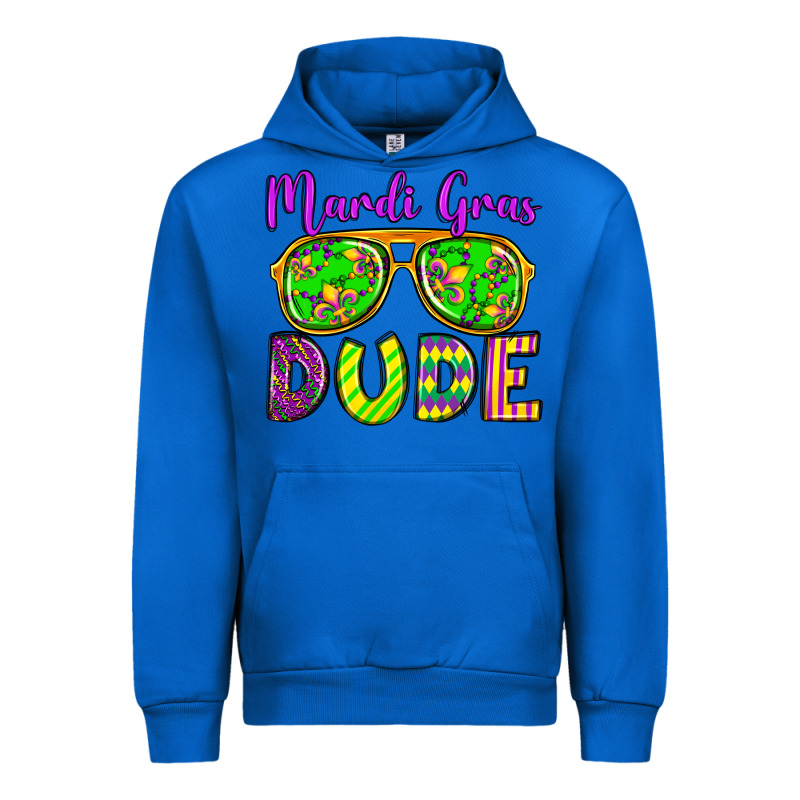 Mardi Gras Dude Olivia Urban Hoodie by OliviaCreatesArt | Teevron