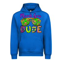 Cobalt mardi gras dude olivia Urban Hoodie - OliviaCreatesArt