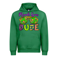 Emerald mardi gras dude olivia Urban Hoodie - OliviaCreatesArt