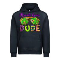 Navy mardi gras dude olivia Urban Hoodie - OliviaCreatesArt