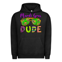 Pigment Black mardi gras dude olivia Urban Hoodie - OliviaCreatesArt