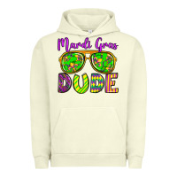 Pigment Pistachio mardi gras dude olivia Urban Hoodie - OliviaCreatesArt