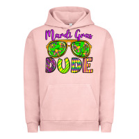 Pigment Salmon mardi gras dude olivia Urban Hoodie - OliviaCreatesArt