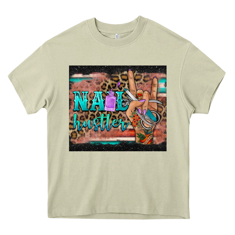 Nail Hustler Tumbler Heavy Core Tee by BarkalooDesign | Teevron