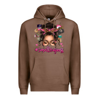 Chestnut Small business messy bun Premium Hoodie - texasbilliewilder