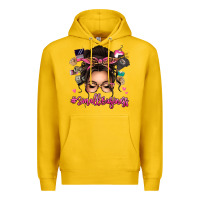 Lemon Small business messy bun Premium Hoodie - texasbilliewilder