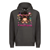 Smoke Small business messy bun Premium Hoodie - texasbilliewilder