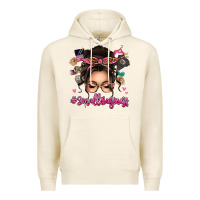 Tofu Small business messy bun Premium Hoodie - texasbilliewilder