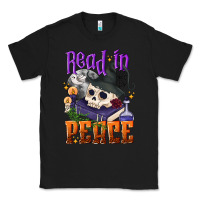 Black Read in peace Halloween Classic Tee - NancyCooperArtShop