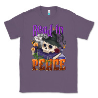 Lavender Read in peace Halloween Classic Tee - NancyCooperArtShop