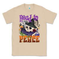 Mushroom Read in peace Halloween Classic Tee - NancyCooperArtShop