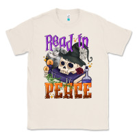 Natural Read in peace Halloween Classic Tee - NancyCooperArtShop
