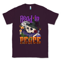 Plum Read in peace Halloween Classic Tee - NancyCooperArtShop