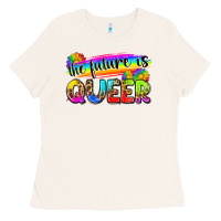 Bone the future is queer Ladies Tee - Zillion Design Studio