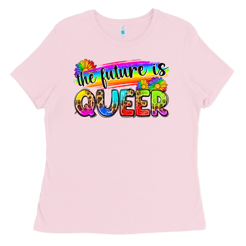The Future Is Queer Ladies Tee by Zillion Design Studio | Teevron