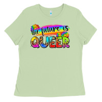 Matcha the future is queer Ladies Tee - Zillion Design Studio