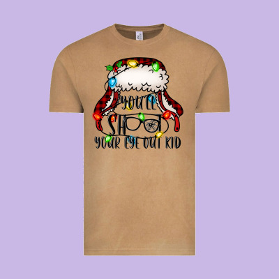 You'll Shoot Your Eye Out Kid Christmas Story Vintage Tee Designed By Jasminsmagicworld